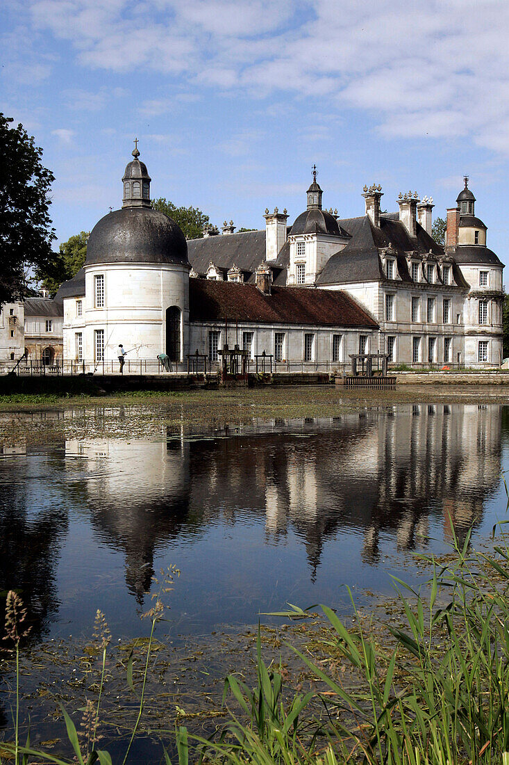 Chateau De Tanlay, Renaissance Architecture In Burgundy, Yonne (89), Bourgogne, France