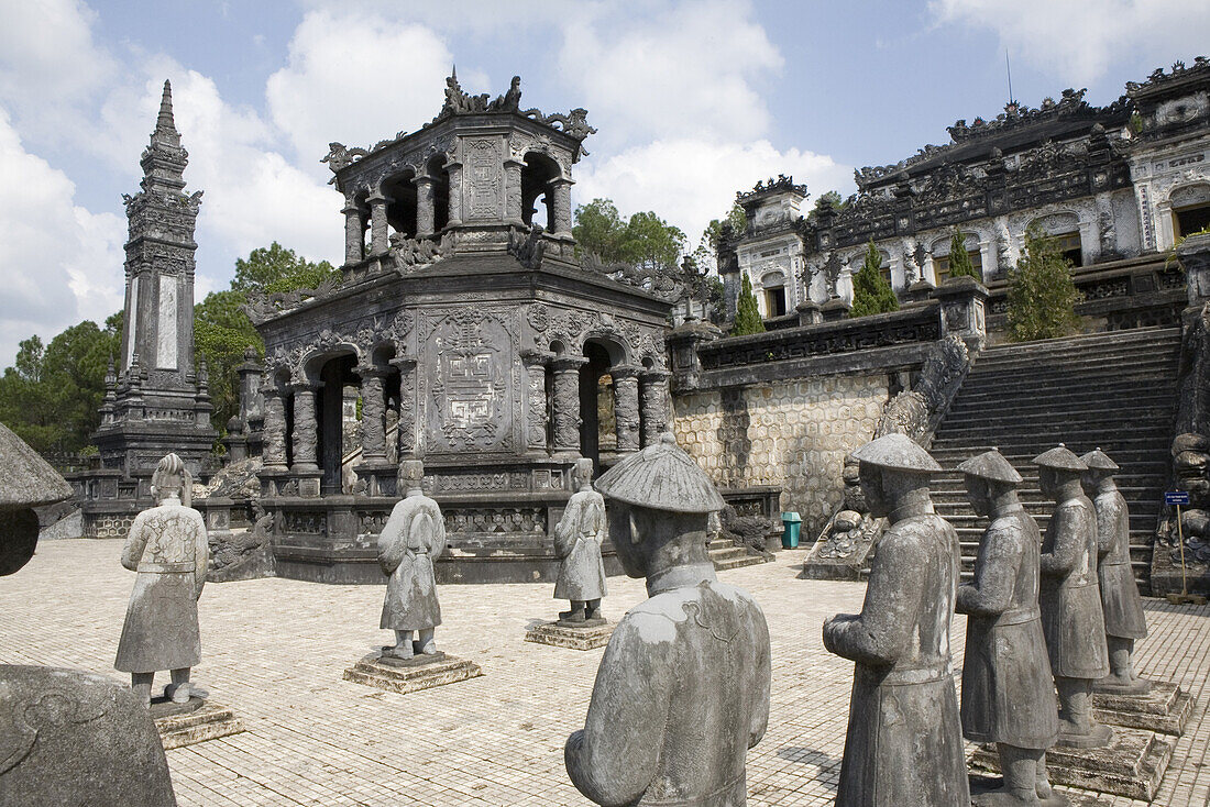 Tomb of the emperor Tu Duc, Thua Thien-Hue Province, Vietnam, Asia