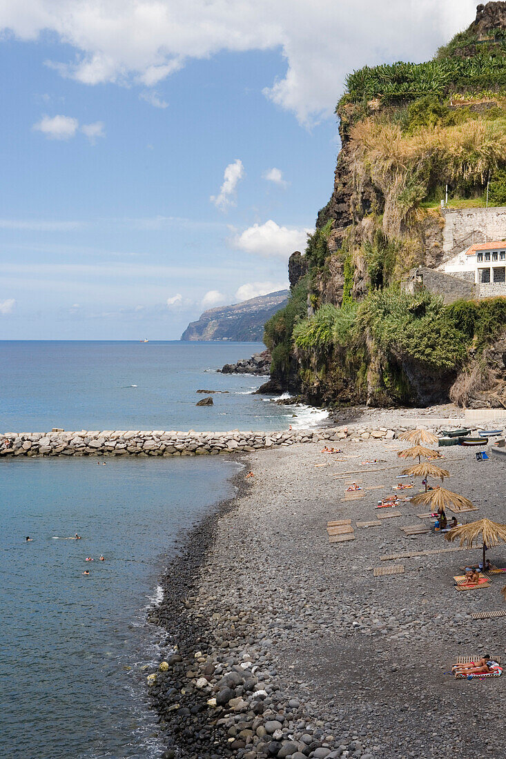 Ponta do Sol Strand, Ponta do Sol, Madeira, Portugal