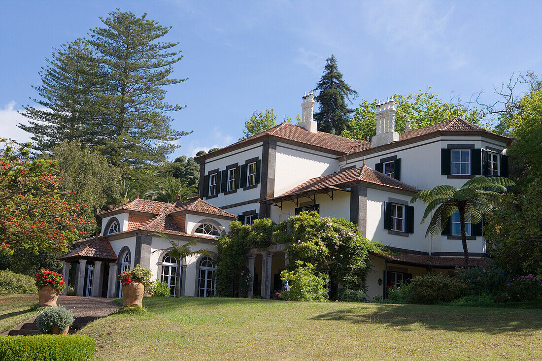Blandy Haus im Quinta do Palheiro Ferreiro Garten, Funchal, Madeira, Portugal