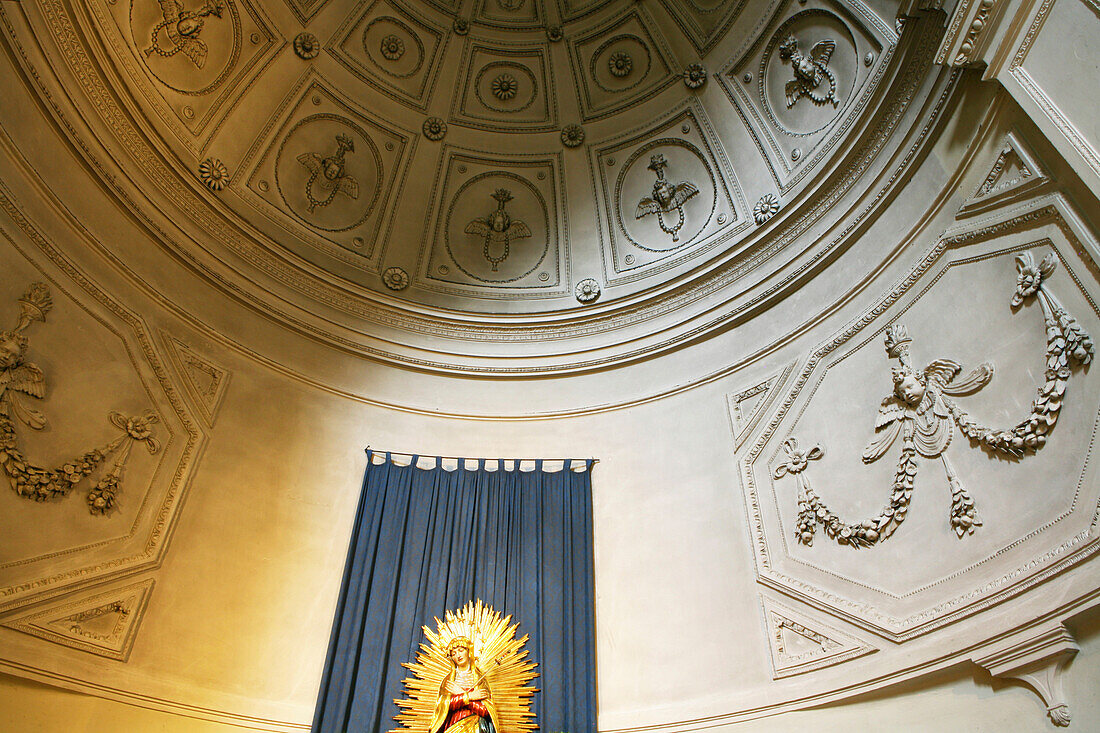 Lady altar, Jesuit church of St Michael, Munich, Bavaria, Germany
