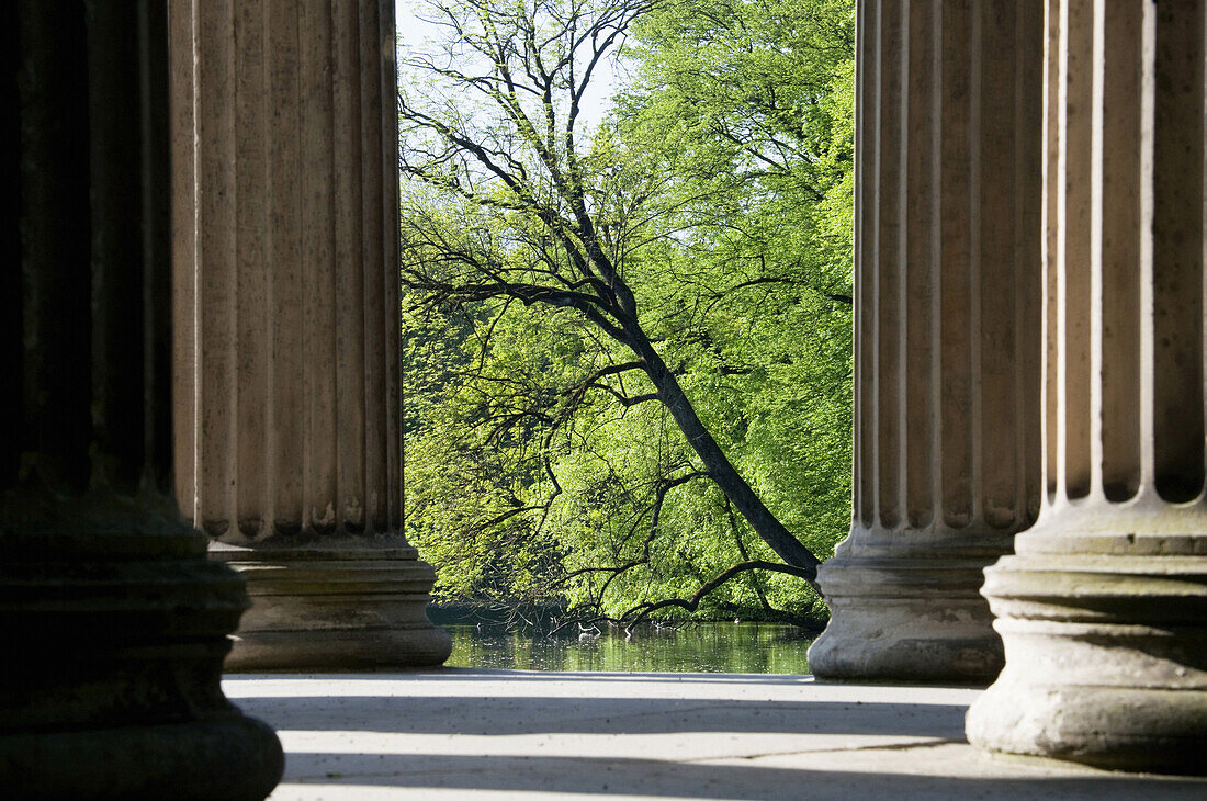 Temple of Apollo, Nymphenburg Palace Park, Munich, Bavaria, Germany