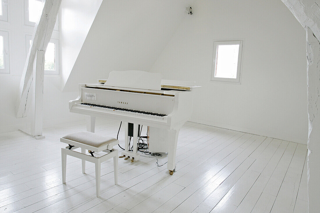 The Piano Lesson', The House Of The Musician Erik Satie, Honfleur, Calvados (14), Normandy, France