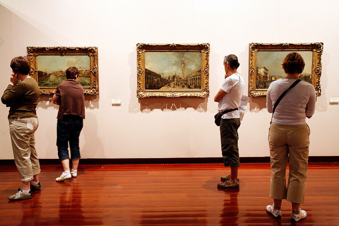 Paintings, Museu Fundaco Calouste Gulbenkian, Portugal, Europe