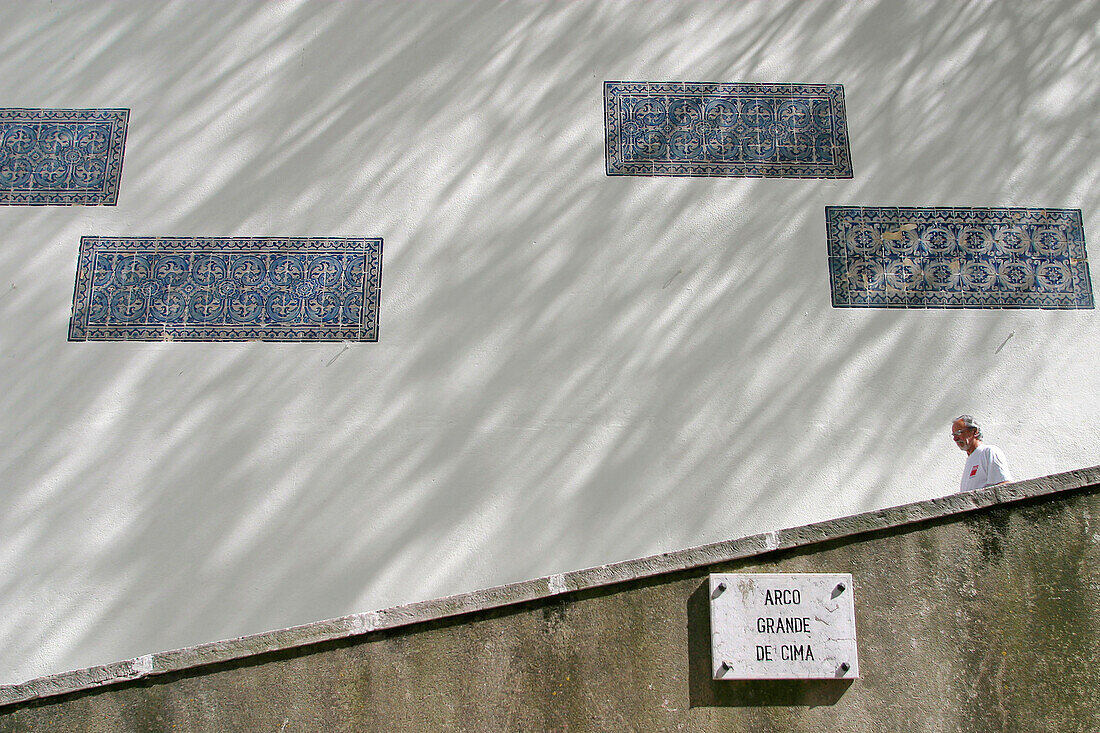 Azulejos, Street Ambiance, Alfama District, Lisbon, Portugal