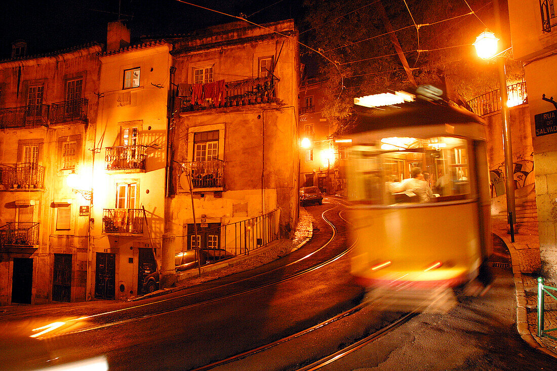 Tramway, Lisbon, Portugal