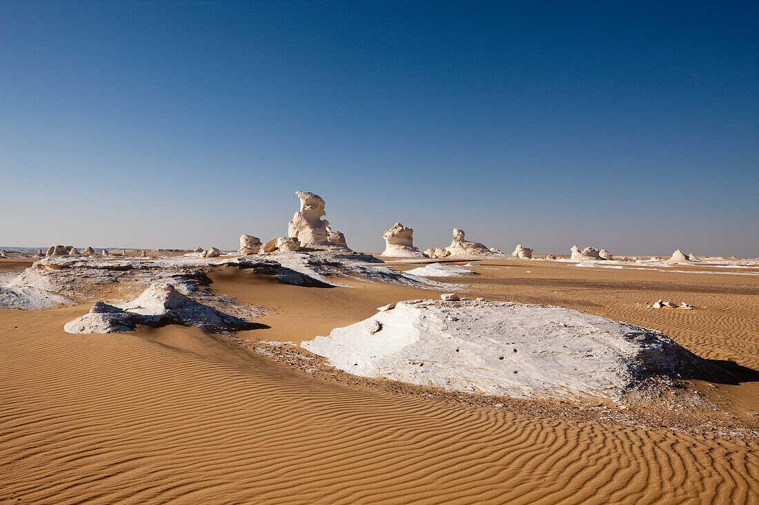 Nationalpark Weisse Wueste, Aegypten, Libysche Wueste