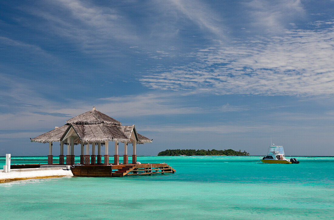 Lagune der Malediveninsel Kandooma, Malediven, Sued Male Atoll