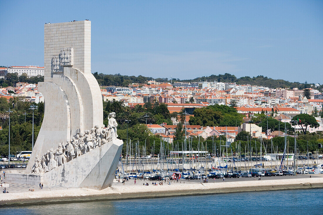 Denkmal der Entdeckungen, Padrao dos Descobrimentos, Belem, Lissabon, Portugal, Europa