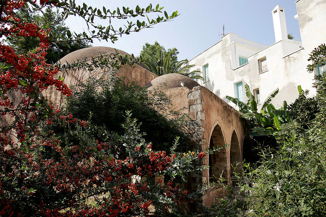 The Pink Mosque Of Kara Mustapha, Rethymnon, Crete, Greece