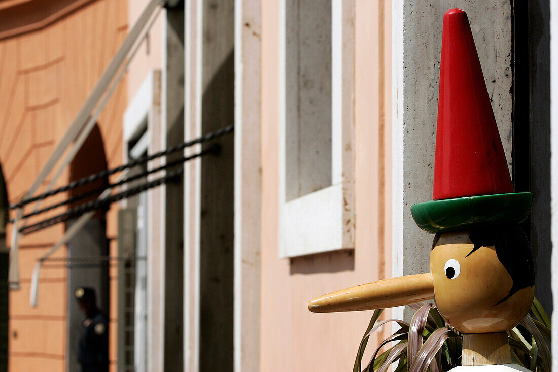 Toy Store With Pinocchio, Piazza Navona, Tuscany, Italy, Italie