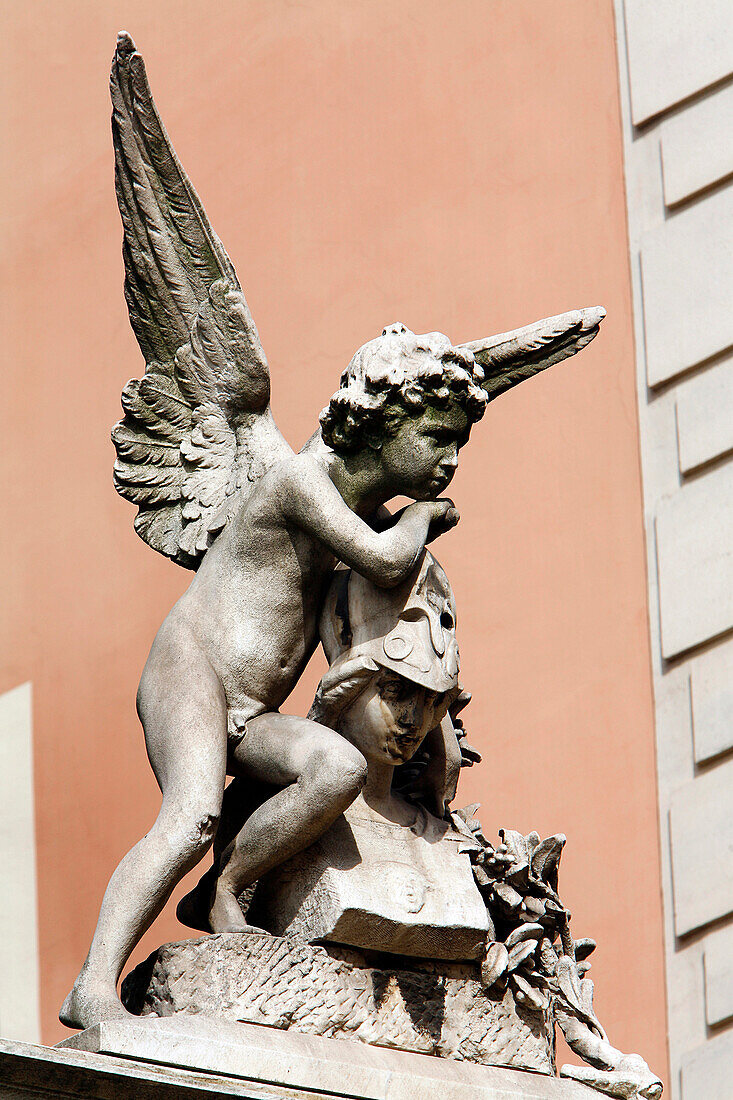 Statue Of An Angel, Via Babuino, Rome