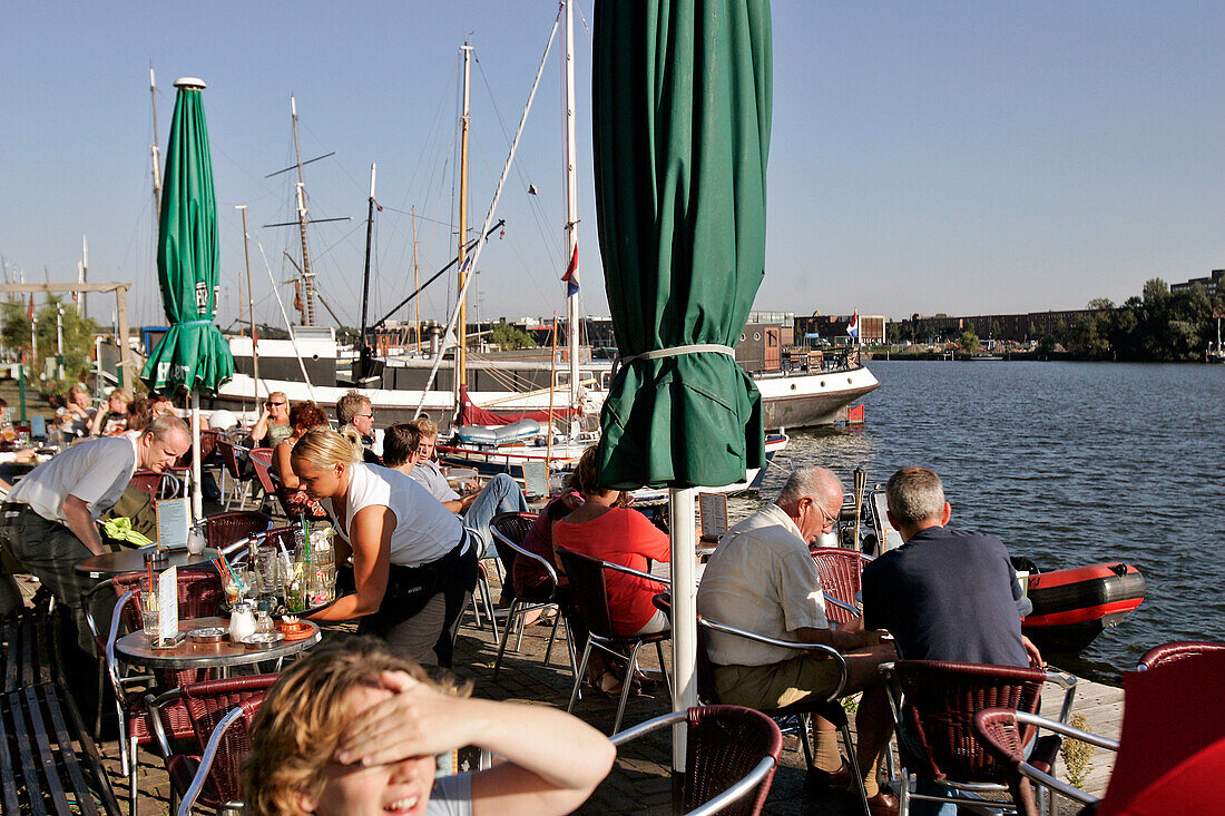 Cafe 'Kanis En Meiland', Levantkade, Java Island, Amsterdam, Netherlands