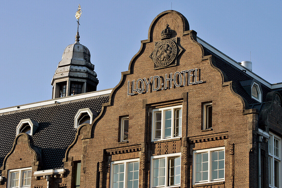 Facade Of The Lloyd Hotel, Amsterdam, Netherlands