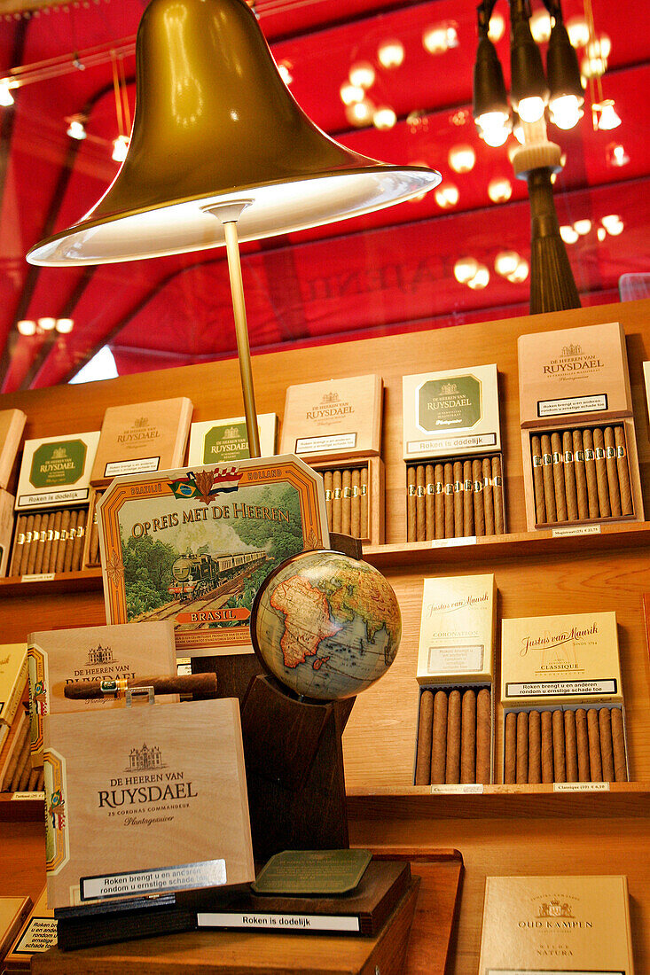 Box Of Cigars, P.G.C. Hajenius, Tobacco And Cigar Shop, Rokin, Amsterdam, Netherlands