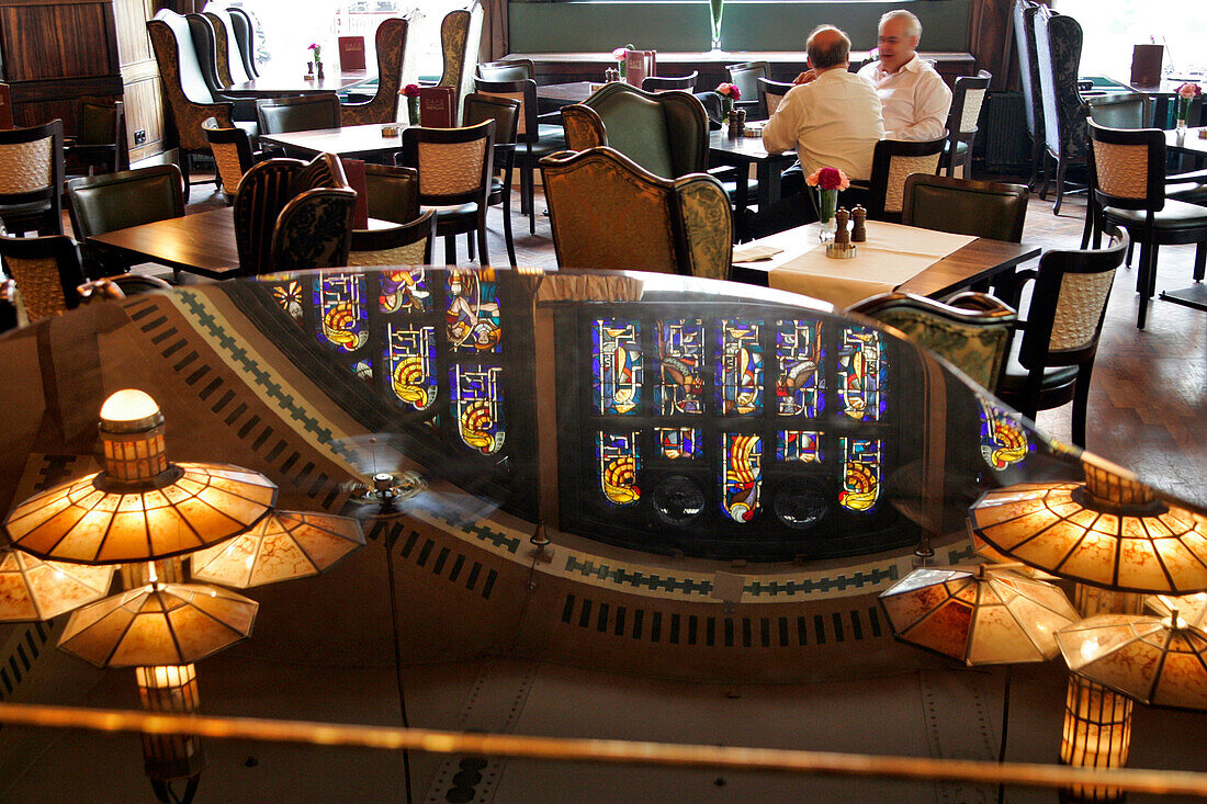 Piano And Barroom Of The American Cafe, Amsterdam, Netherlands