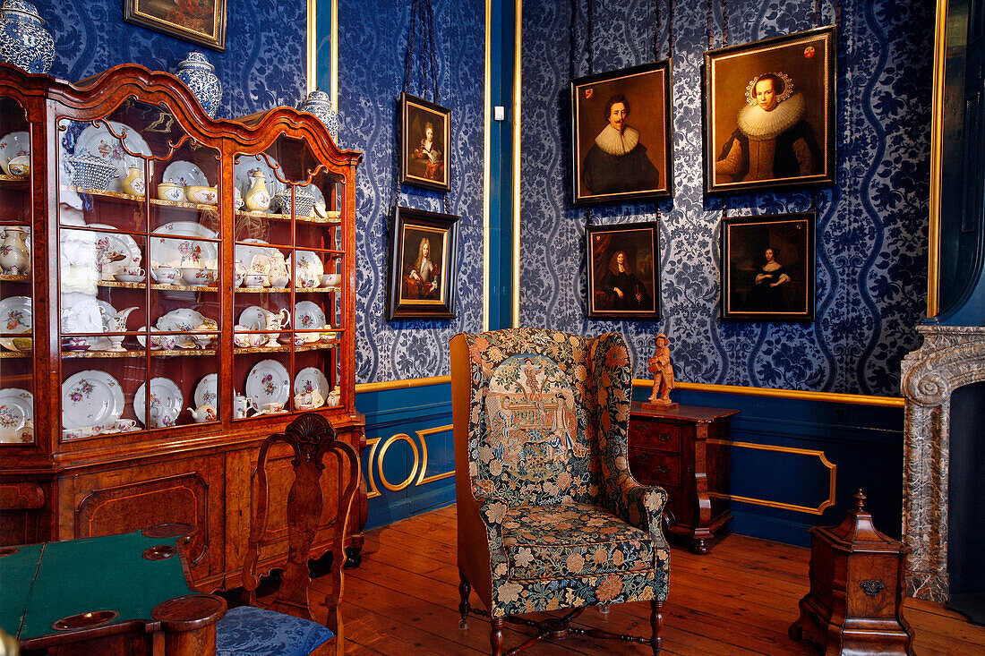 The Blue Salon, Willet-Holthuysen Museum, The Willet-Holthuysen Museum Brings Us Back To The Amsterdam Of The 1890S, A Luxurious Return, Because It Is The Private Mansion Where Willet-Holthuysen, Art Collector, Lived With His Wife, A Museum Designer
