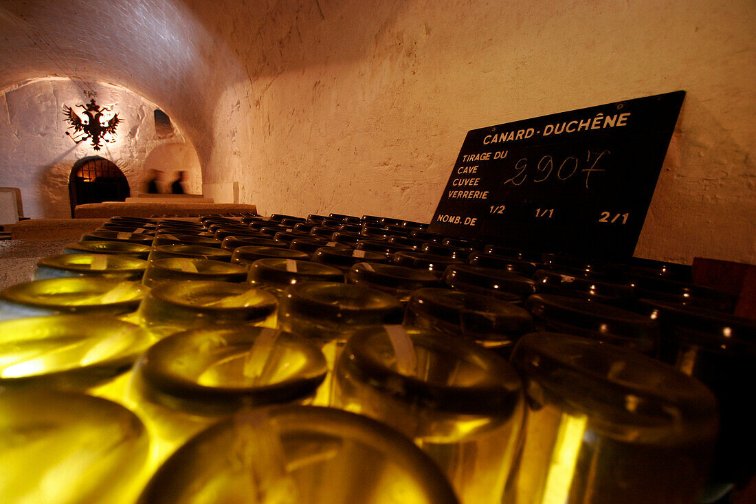Cellars Of The Maison Canard-Duchene, Marne (51)