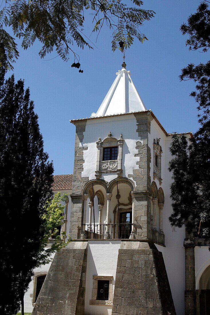 Turret Of The Palace Of Don Manuel, Evora, Alentejo, Portugal