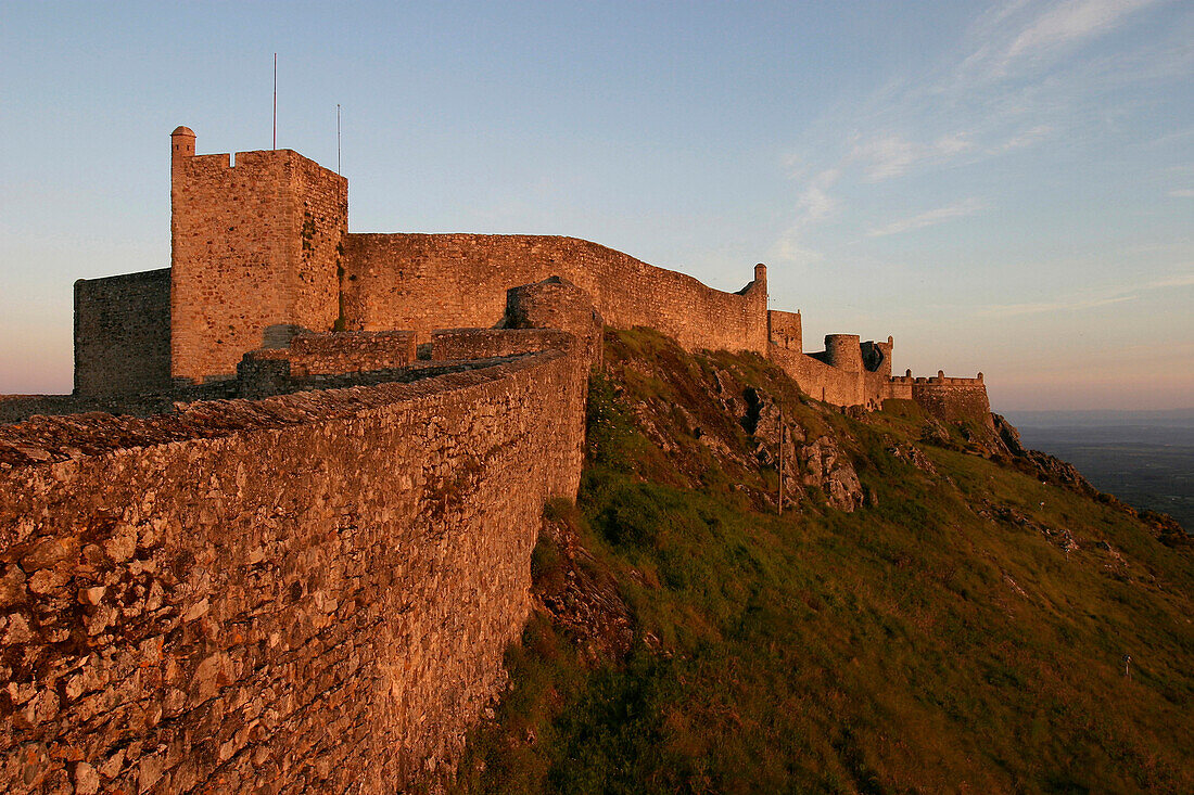 Fortified Castle In The Fortified Town Of Marvao, Alentejo, Portugal