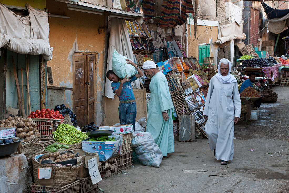 Markt von Kharga Oase, Libysche Wüste, Ägypten