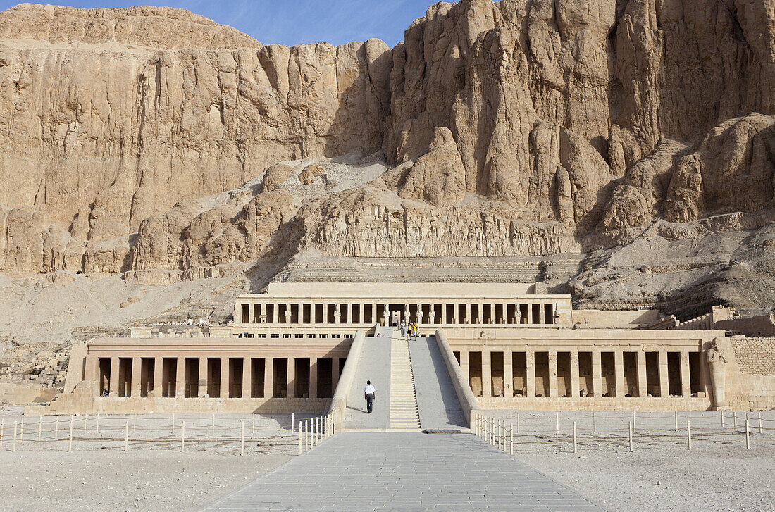 Totentempel der Hatschepsut, Luxor, Ägypten