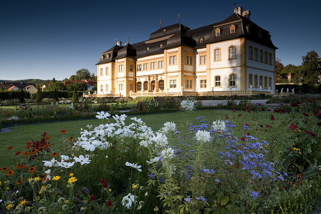 Veitshoechheim castle, near Würzburg, Lower Franconia, Bavaria, Germany, Europe