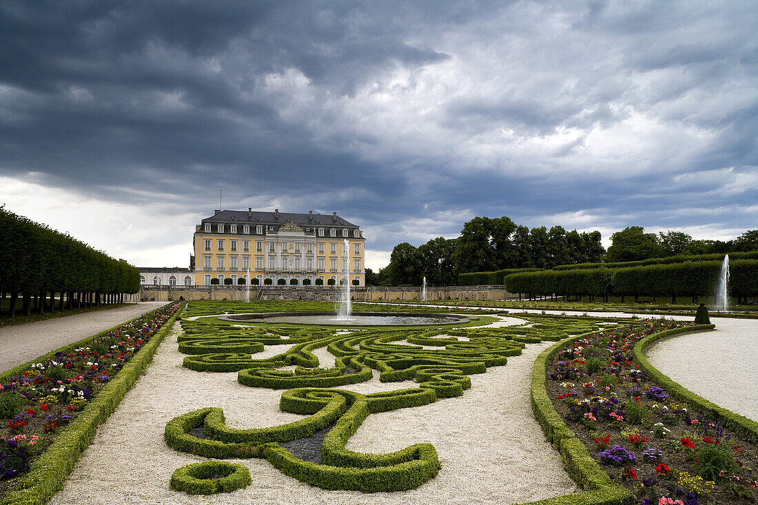 Augustusburg palace, Brühl, North-Rhine Westphalia, Germany, Europe, UNESCO cultural world heritage