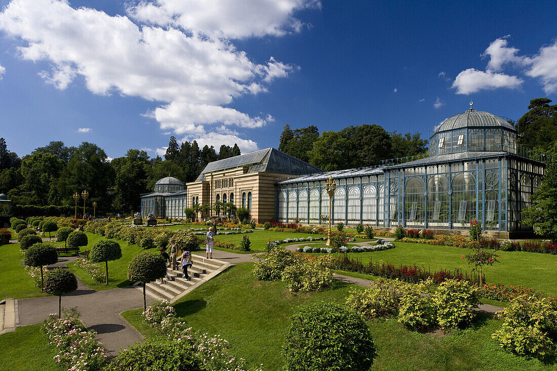 Zoological and botanical garden Wilhelma, Maurisches Landhaus, Stuttgart, Baden-Württemberg, Germany, Europe