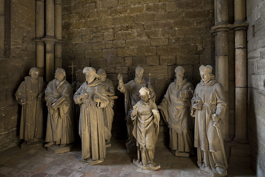 Gotischer Dom St. Stephanus und St. Sixtus, Halberstadt, Harz, Sachsen-Anhalt, Deutschland, Europa