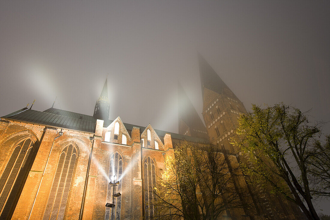 Lübecker Marienkirche, St. Marien zu Lübeck, Hansestadt Lübeck, Schleswig-Holstein, Deutschland, Europa, UNESCO-Weltkulturerbe