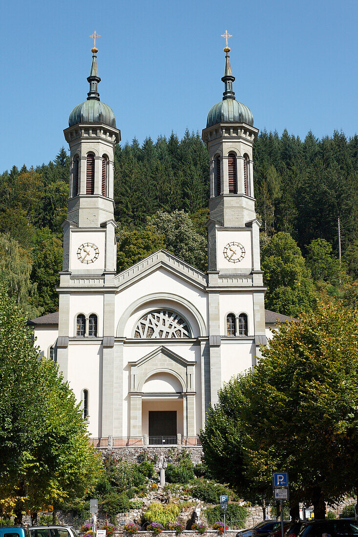 St.-Johannes-Kirche, Todtnau, Baden-Württemberg, Deutschland