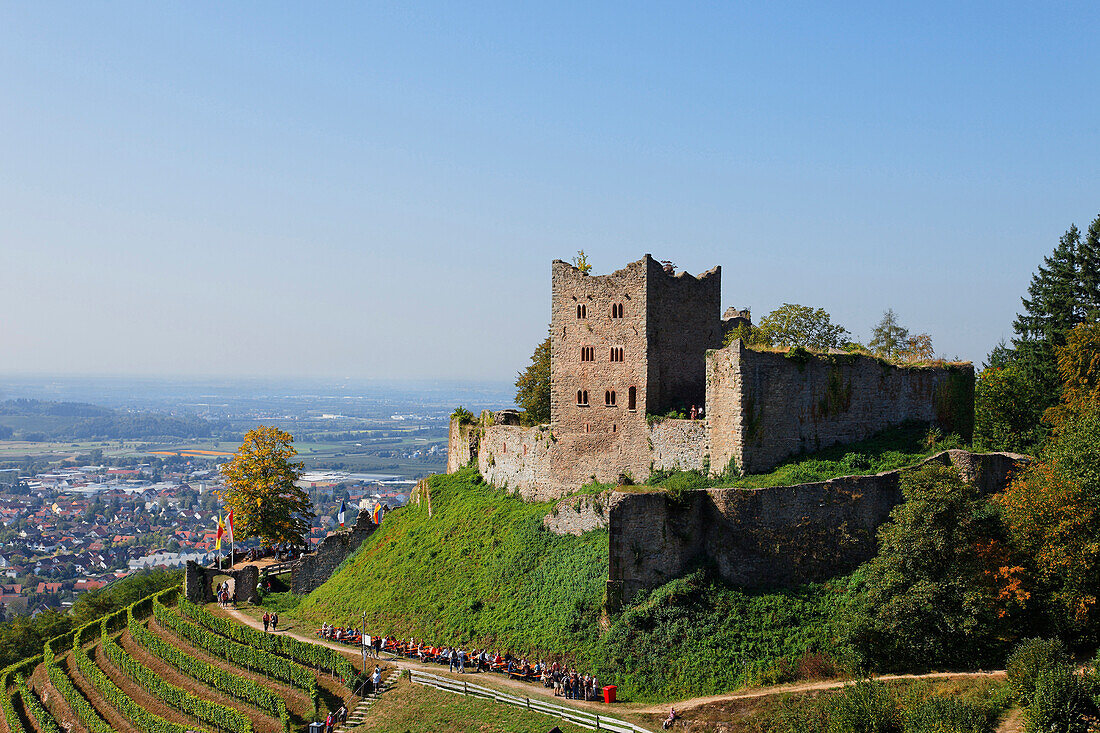 Schauenburg castle ruins, Oberkirch, Baden-Wurttemberg, Germany