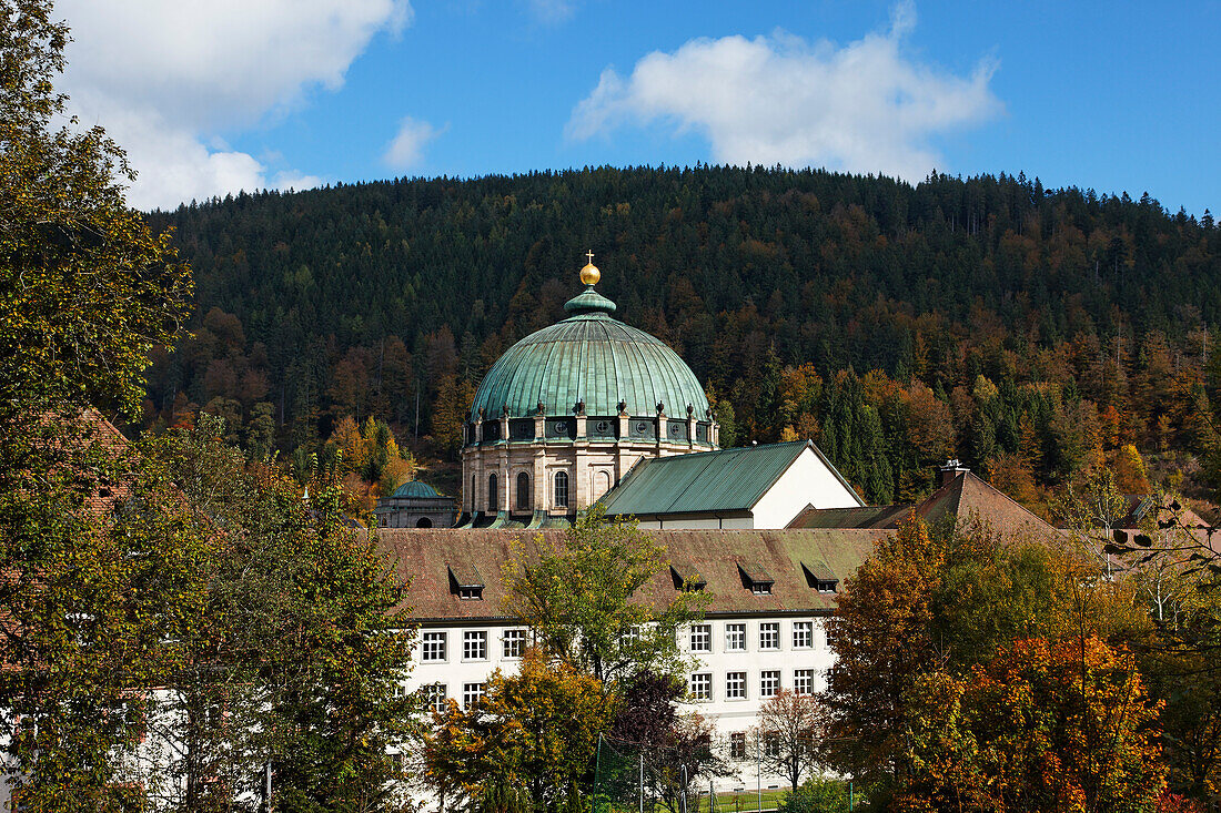 Sankt Blasien Abbey in the Black Forest, Sankt Blasien, Baden-Wurttemberg, Germany