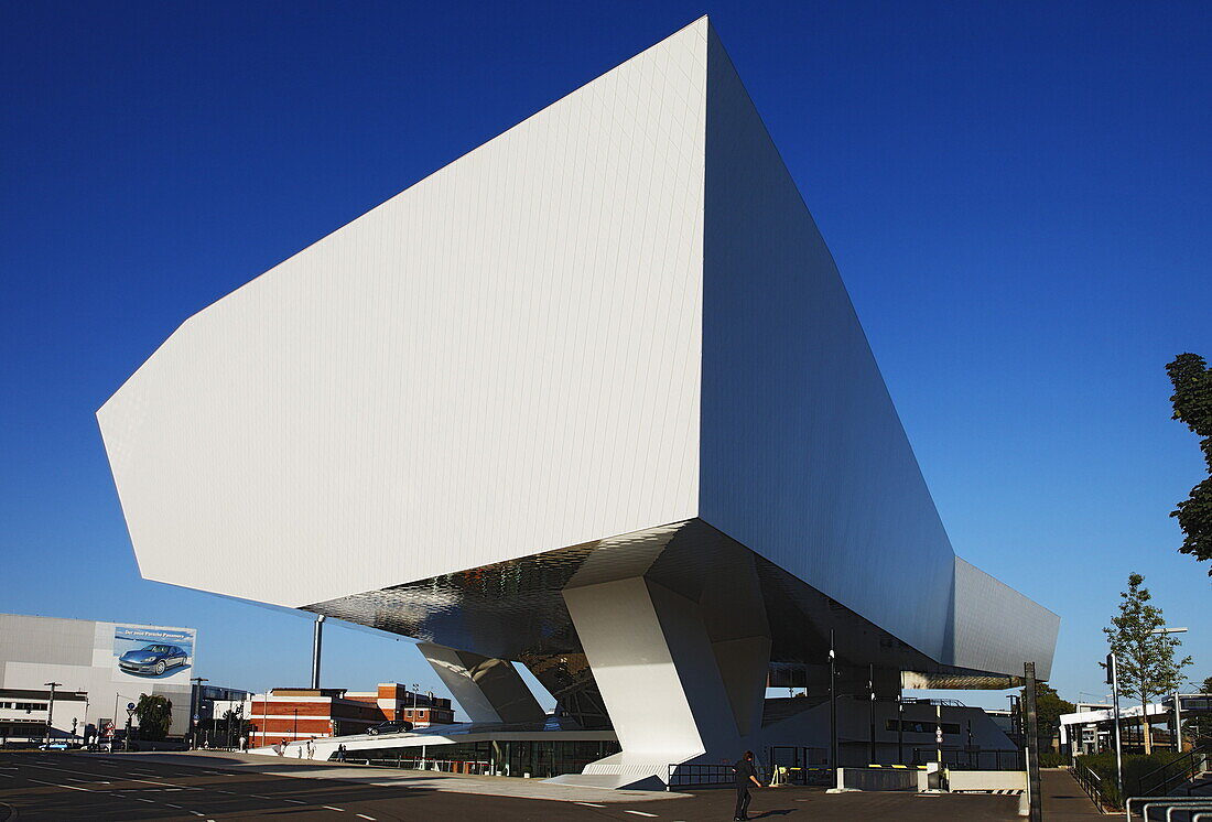 Neues Porsche Museum, Stuttgart, Baden-Württemberg, Deutschland