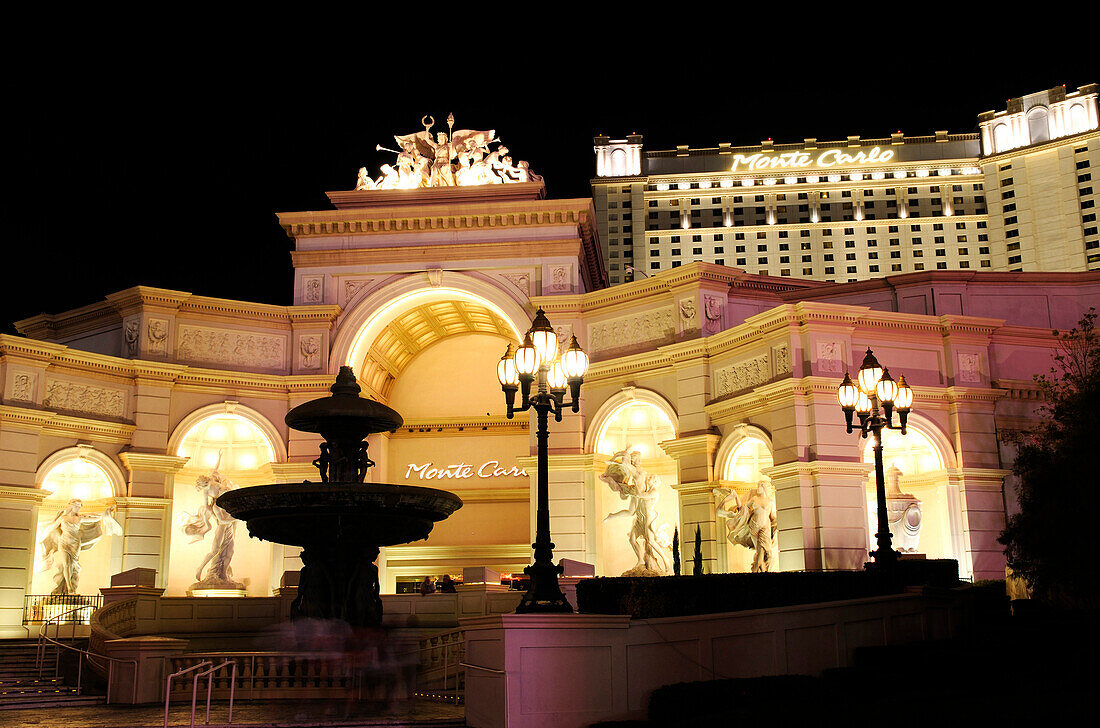 Monte Carlo Hotel, Las Vegas, Nevada, USA
