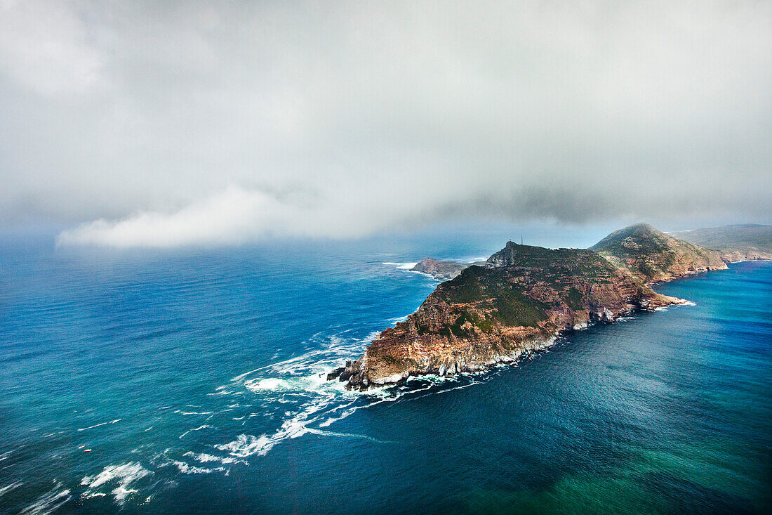 Luftaufnahme, Kap der guten Hoffnung, Kapstadt, Western Cape, Südafrika, Afrika