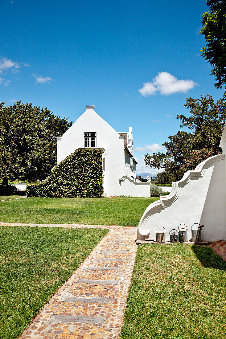 Weingut Palmiet Valley, Kapholländische Architektur, Paarl, Kapstadt, Western Cape, Südafrika, Afrika