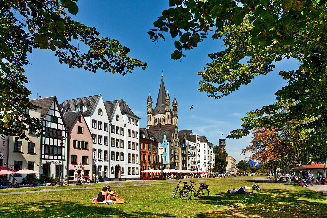 Old town, Cologne, North Rhine-Westphalia, Germany