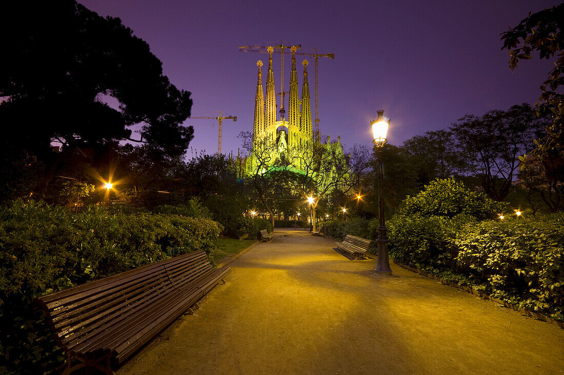 Spain,  Catalunia Catalunya,  Barcelona,  Temple Expiatori de la Sagrada Familia