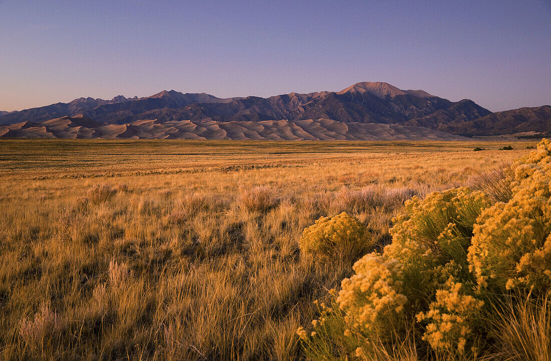 USA,  Colarado,  Great Sand Dunes National Park and Reserve