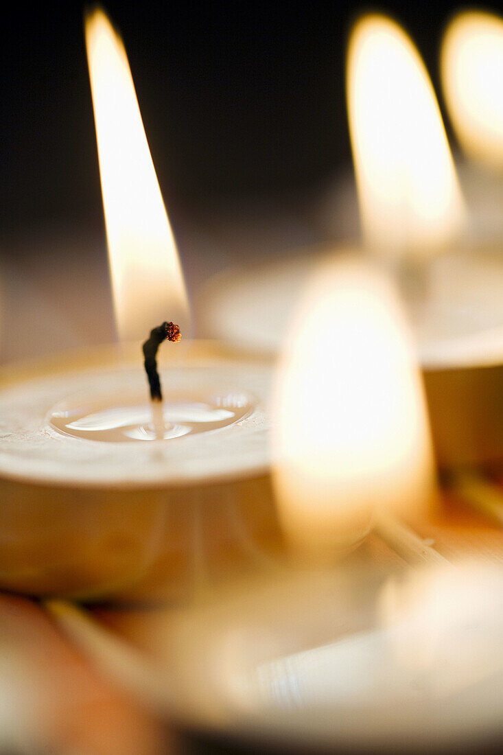 Candle, Candles, Close, Closeup, Color, Colors, Colour, Concept, Concepts, Craft, Enjoyable, Fire, Light, Lighting, Mysticism, Nobody, One, Relaxing, Romantic, Up, Vertical, Warm, Yoga, G96-830759, agefotostock 