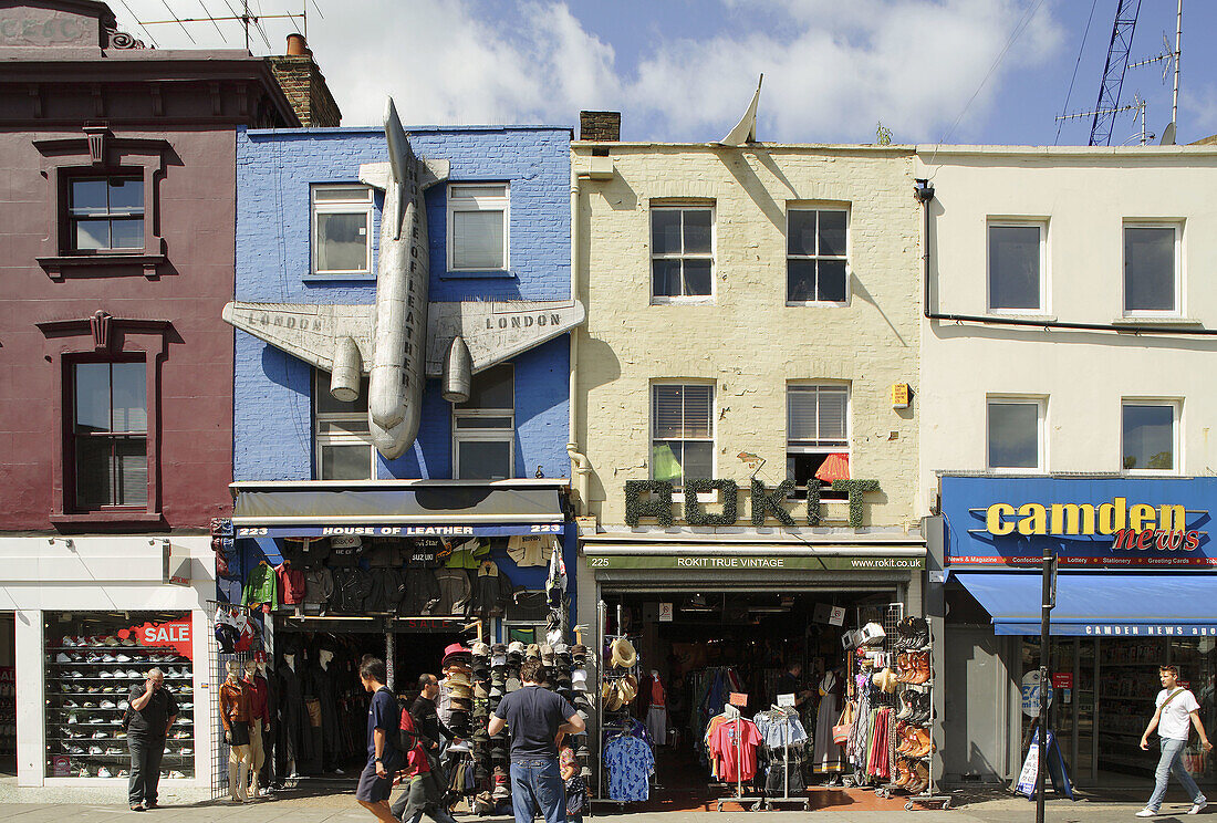 Camden Market,  London. England,  UK