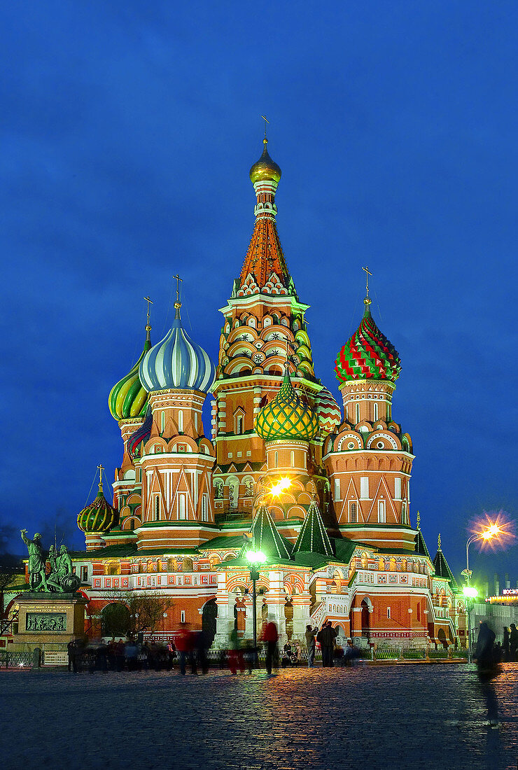 St Basil´s Cathedral The Red Square Moscow Russia