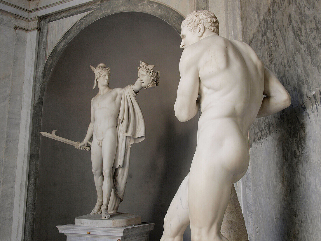 Classic Sculpture,  Vatican Museum,  Rome,  Italy