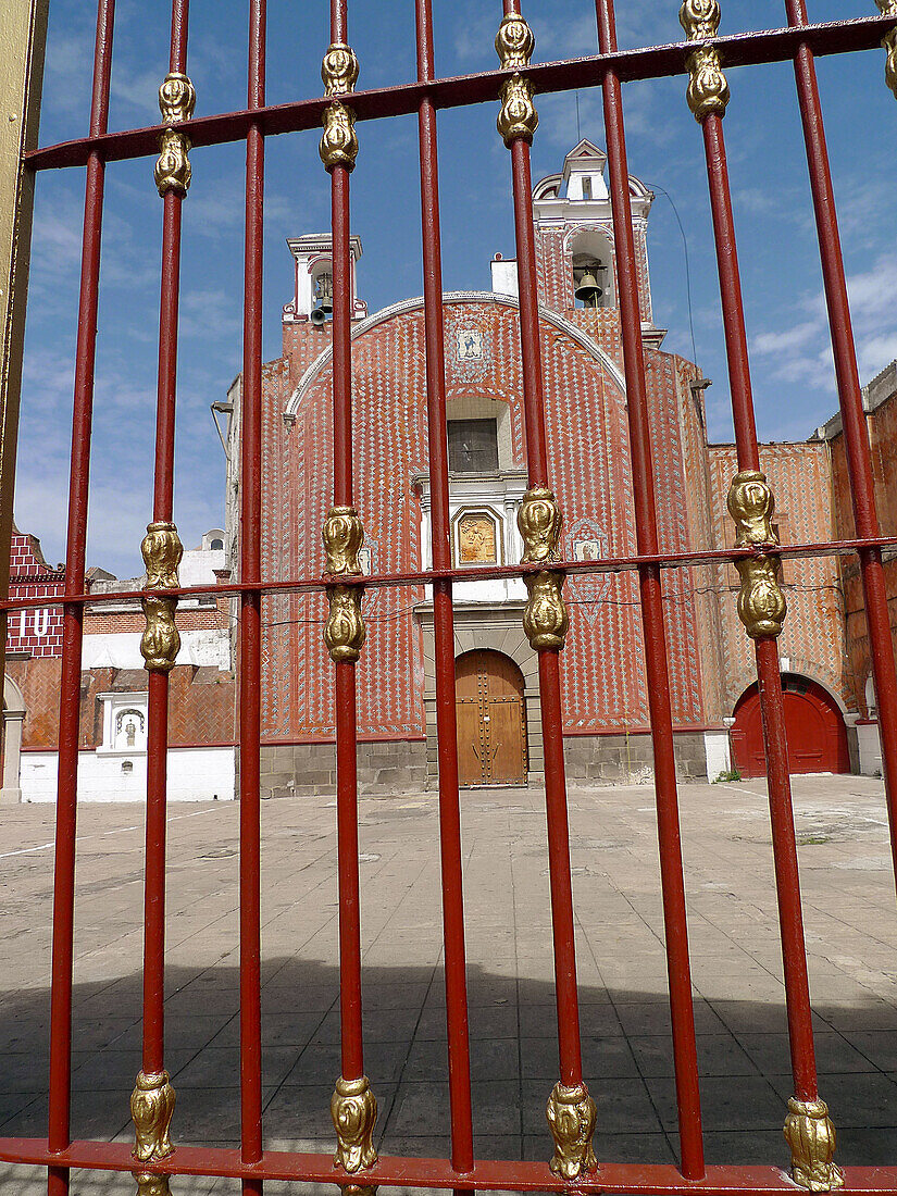 Iglesia de San Antonio. Puebla,  México.