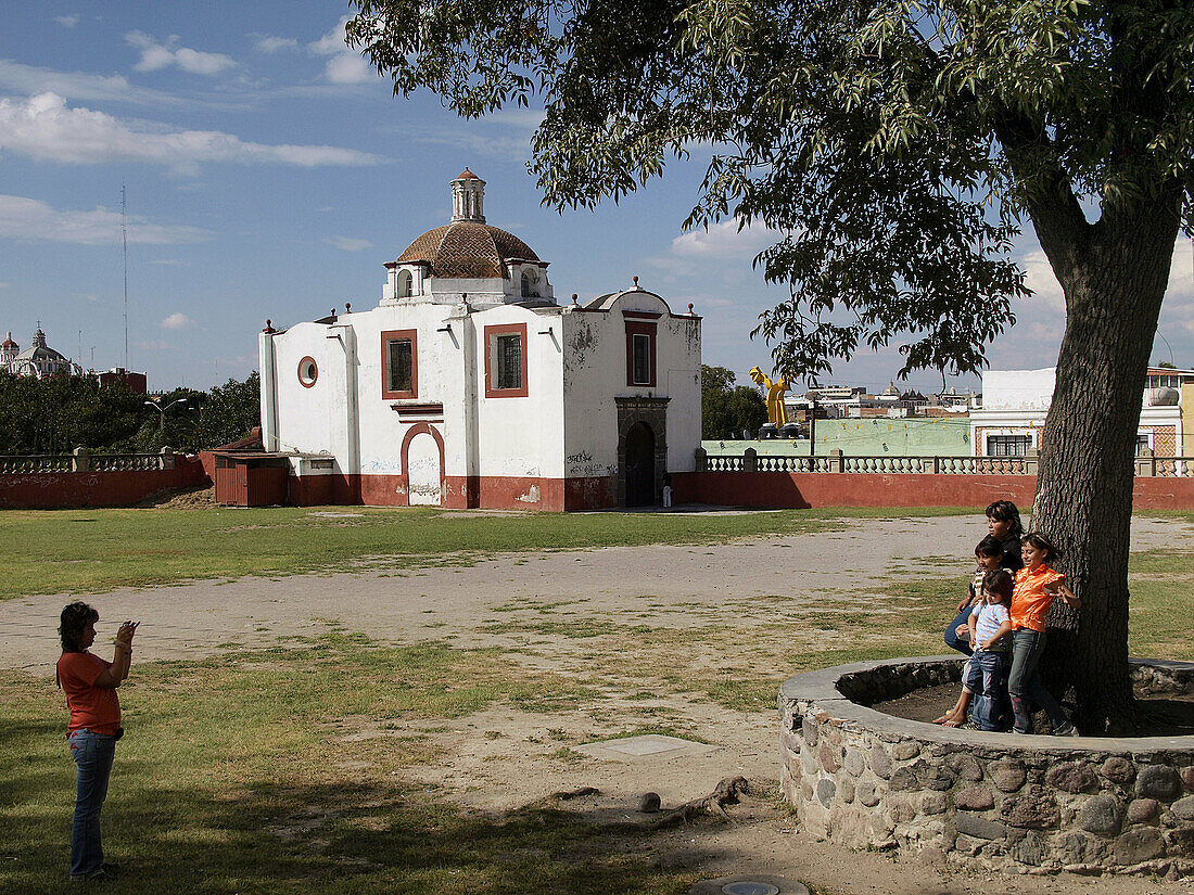 Capilla de Indios de Analco. Puebla,  México.