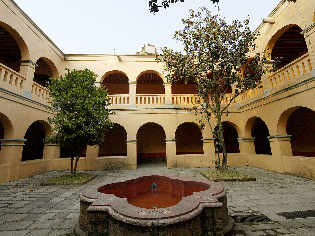 Convento de San Agustín. Tlalpan. Ciudad de México.