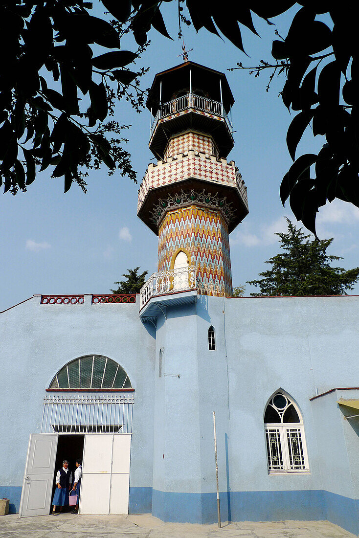 Minarete. Tlalpan. Ciudad de México.