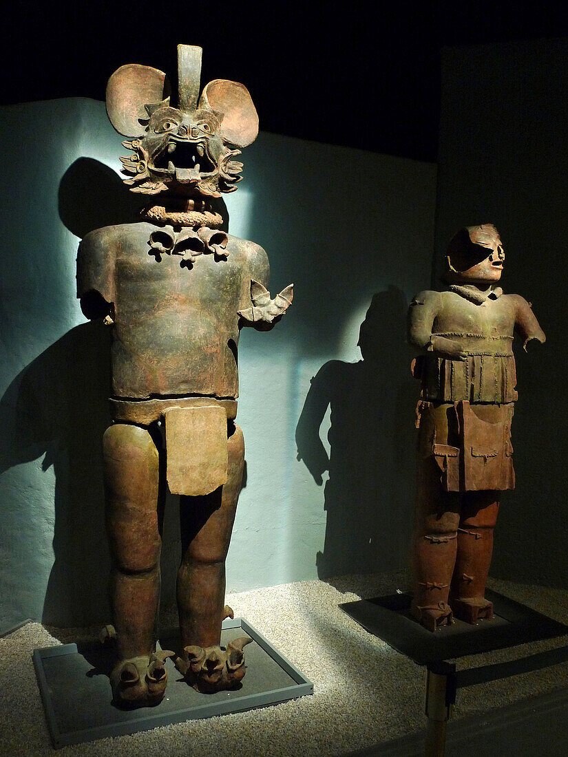 Deidad Murcielago. Museo del Templo Mayor. Ciudad de Mexico